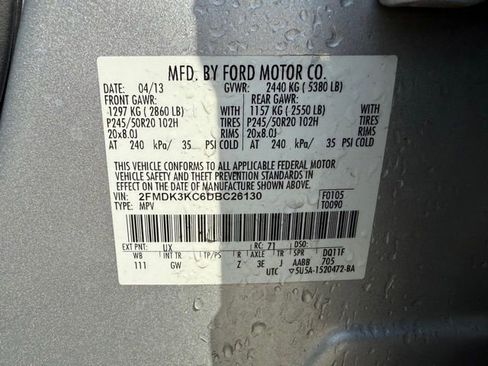 Used 2013 Ford Edge Limited FWD image 12