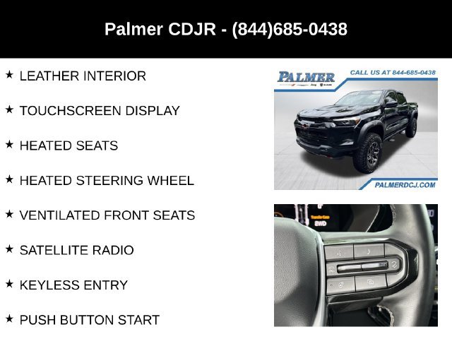 Used 2025 Chevrolet Colorado ZR2 w/ Technology Package AWD/4WD image 12