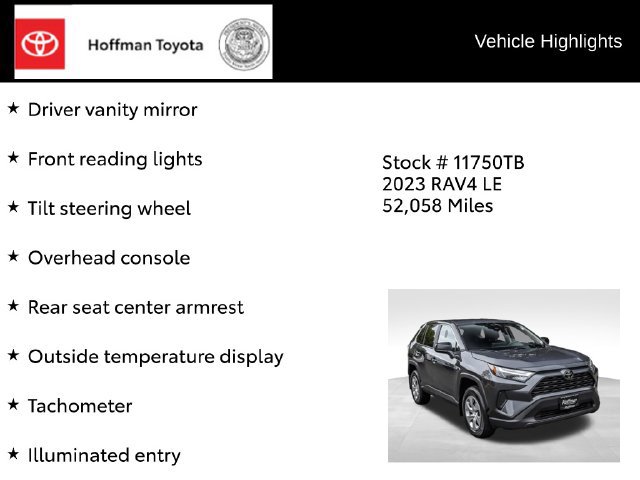 Used 2023 Toyota RAV4 LE AWD/4WD image 36