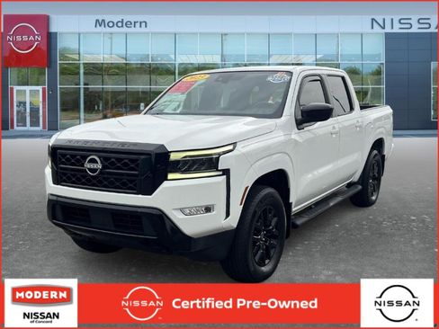 Certified 2023 Nissan Frontier SV w/ Midnight Edition Package AWD/4WD image 1