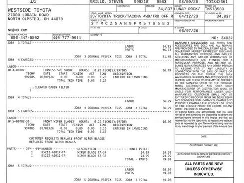 Certified 2023 Toyota Tacoma TRD Off-Road w/ Technology Package image 24
