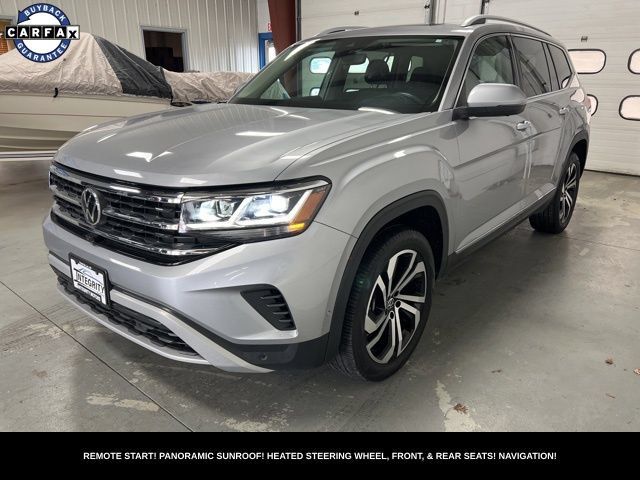 Used 2021 Volkswagen Atlas SEL Premium AWD/4WD image 3