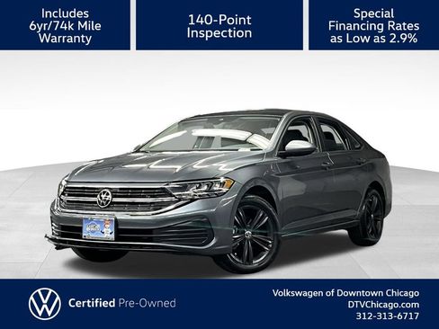 Used 2023 Volkswagen Jetta SE w/ Panoramic Sunroof Package FWD image 1