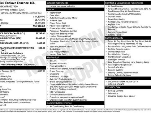 Used 2023 Buick Enclave Essence w/ Experience Buick Package image 15