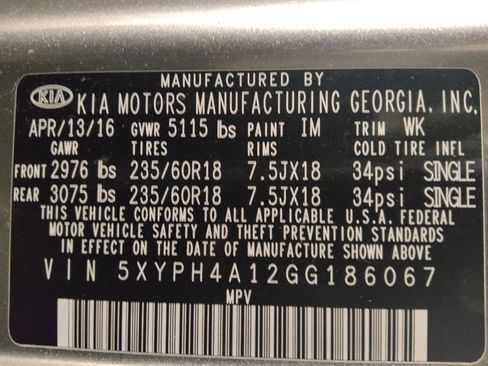 Used 2016 Kia Sorento EX image 33