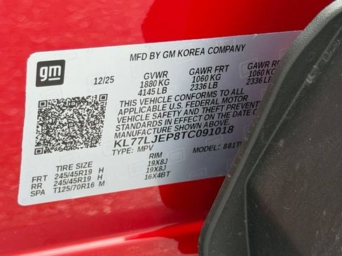 New 2026 Chevrolet Trax RS w/ Sunroof Package FWD image 22