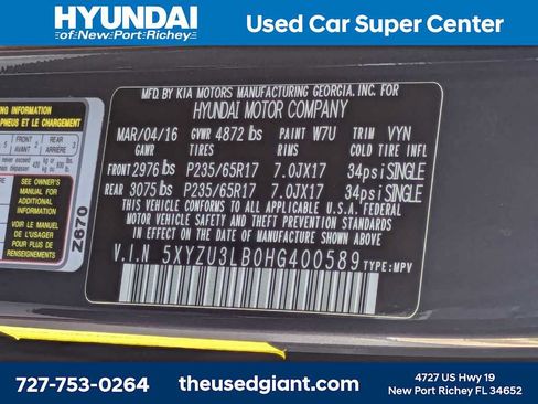 Used 2017 Hyundai Santa Fe Sport FWD image 38