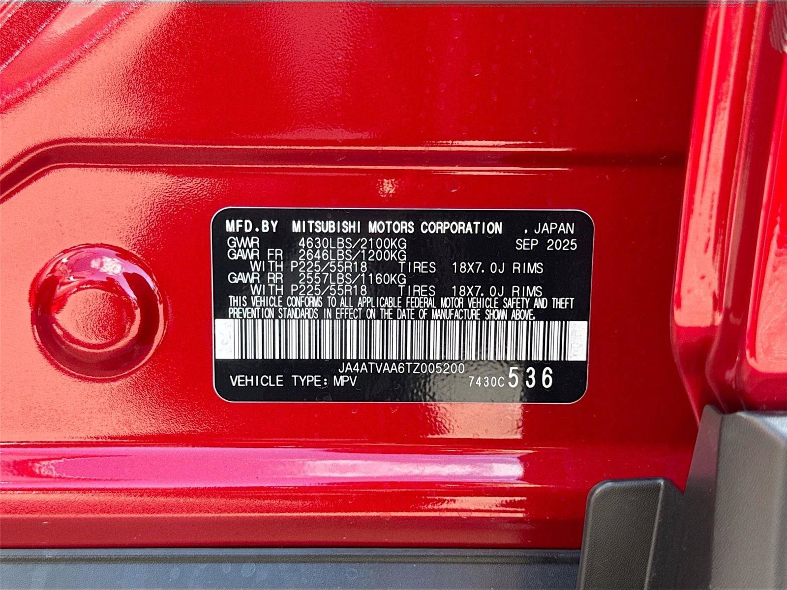 New 2026 Mitsubishi Eclipse Cross LE AWD/4WD image 29