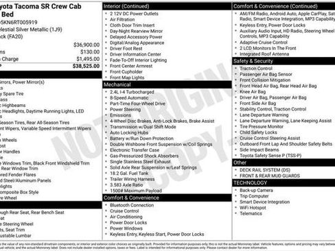 Certified 2024 Toyota Tacoma SR AWD/4WD image 5