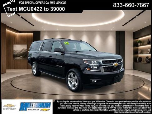 Used 2015 Chevrolet Suburban LT w/ Luxury Package AWD/4WD image 1