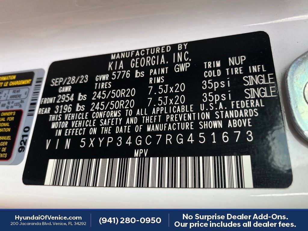 Used 2024 Kia Telluride EX FWD image 25