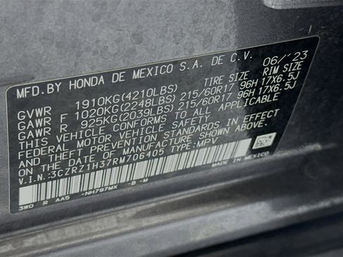 Certified 2024 Honda HR-V LX image 29