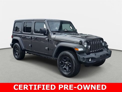 Used 2023 Jeep Wrangler Sport image 3