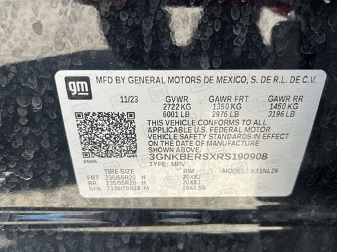 Used 2024 Chevrolet Blazer RS w/ Driver Confidence II Package FWD image 5