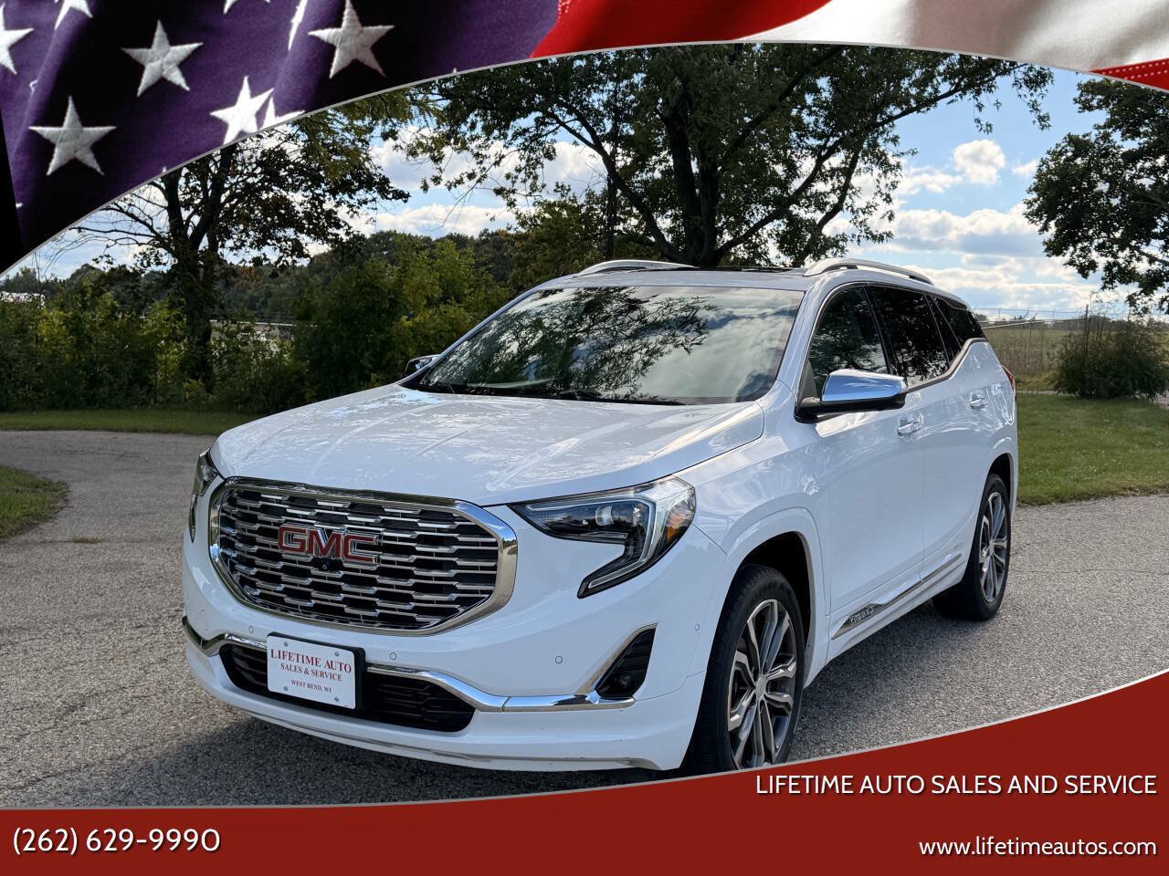 Used 2019 GMC Terrain Denali w/ Advanced Safety Package AWD/4WD image 1