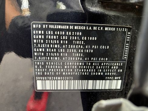 Used 2024 Volkswagen Taos SE AWD/4WD image 25