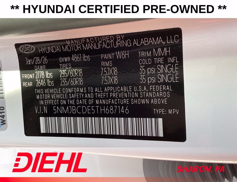 Certified 2026 Hyundai Tucson SEL AWD/4WD image 18