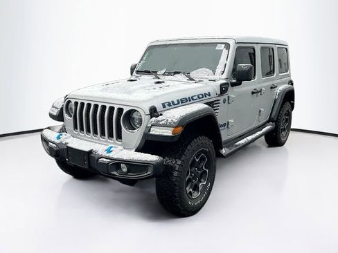 Used 2022 Jeep Wrangler Unlimited Rubicon 4xe w/ Cold Weather Group image 4