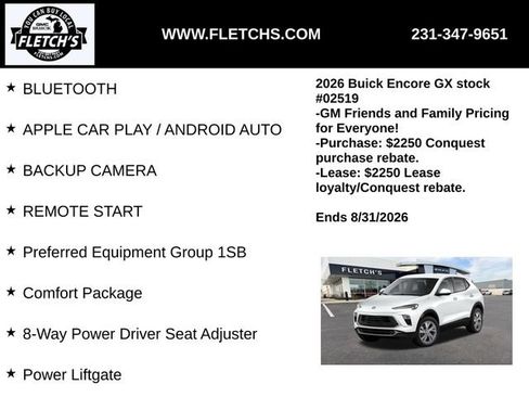 New 2026 Buick Encore GX Preferred w/ Comfort Package AWD/4WD image 2