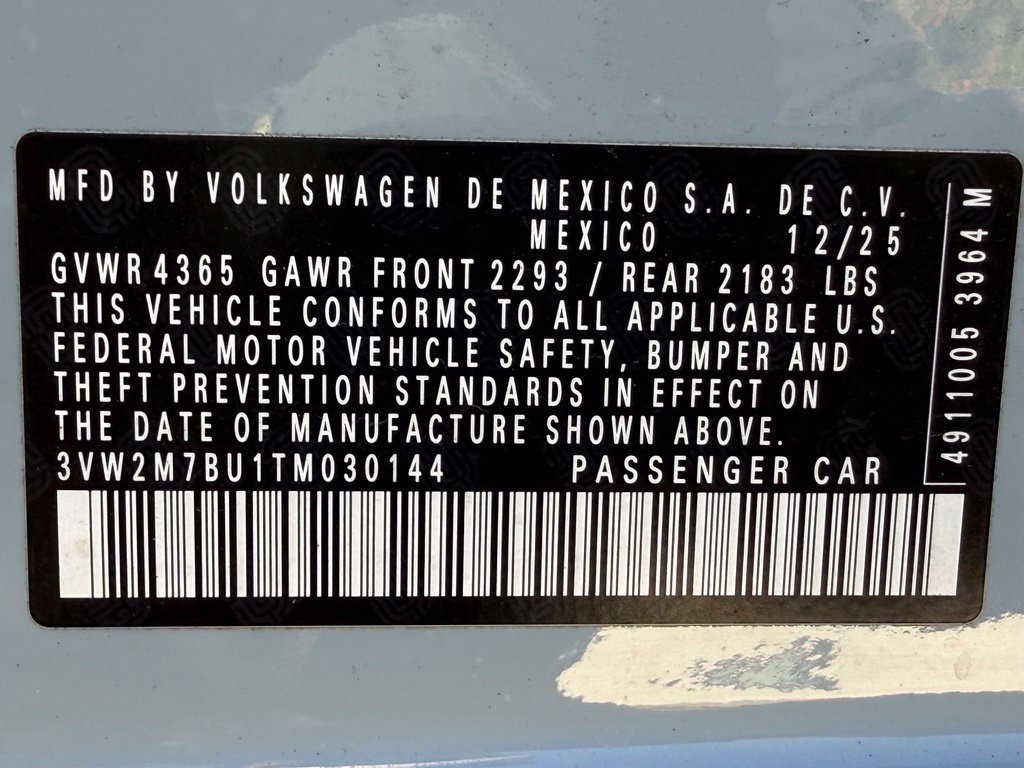 New 2026 Volkswagen Jetta GLI Autobahn FWD image 48