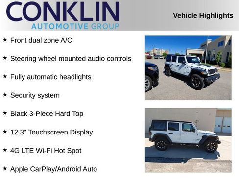 Used 2024 Jeep Wrangler Unlimited Rubicon 4xe AWD/4WD image 2