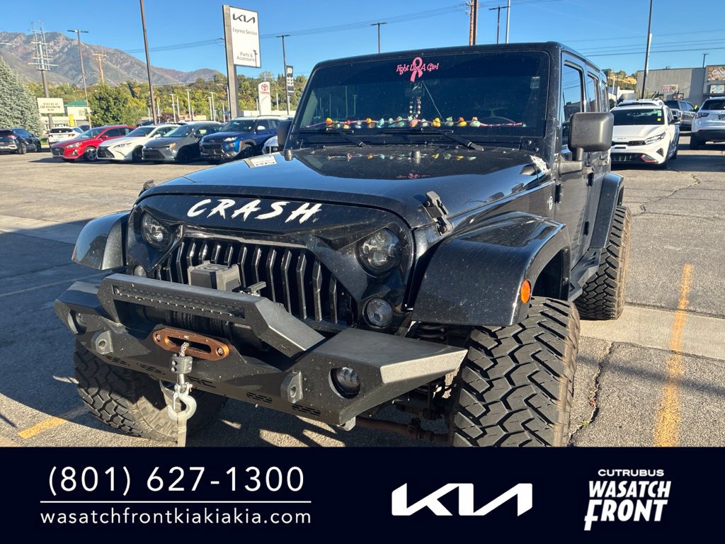 Used 2017 Jeep Wrangler Unlimited Sahara w/ Connectivity Group AWD/4WD image 1