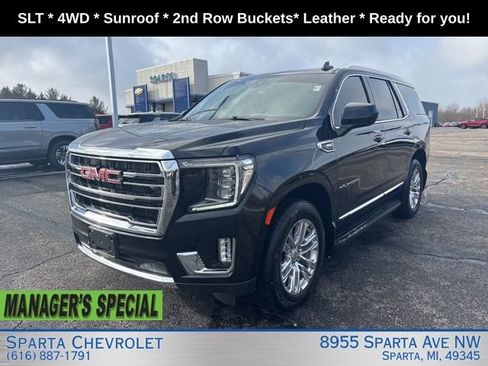 Used 2022 GMC Yukon SLT AWD/4WD image 7