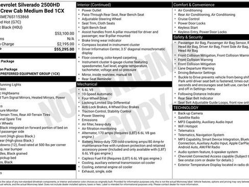 Used 2025 Chevrolet Silverado 2500 Custom AWD/4WD image 26