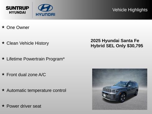 Used 2025 Hyundai Santa Fe SEL FWD image 8