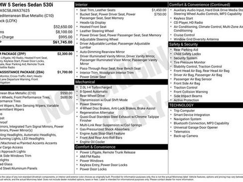 Used 2018 BMW 530i image 7