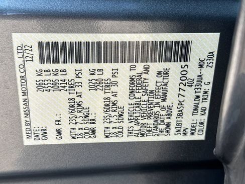 Used 2023 Nissan Rogue SV image 42