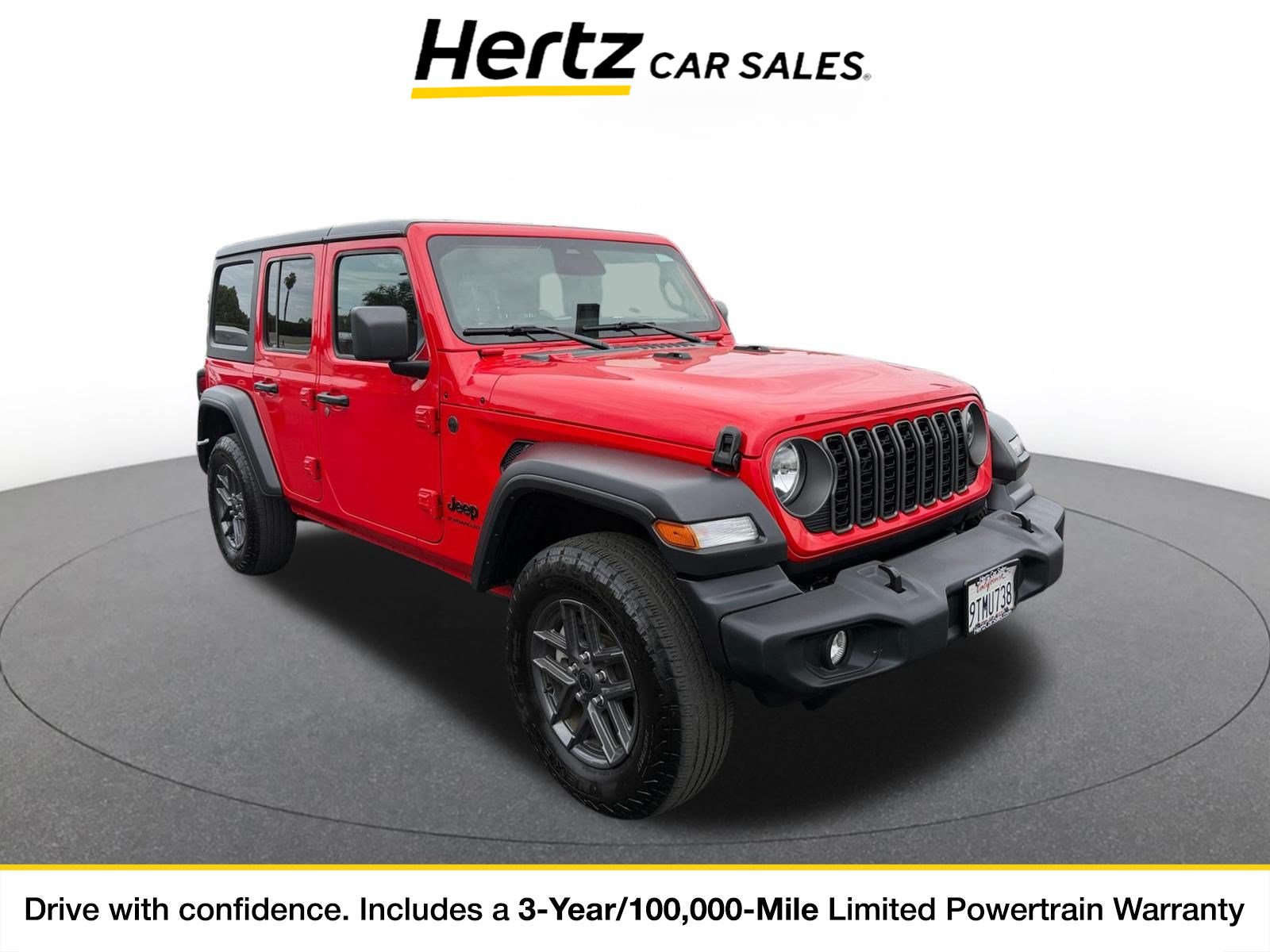 Used 2025 Jeep Wrangler Unlimited Sport AWD/4WD image 1