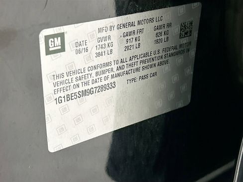 Used 2016 Chevrolet Cruze LT w/ Convenience Package image 30