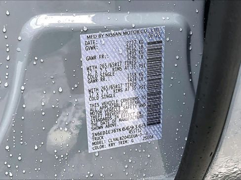 New 2026 Nissan Frontier SV RWD image 22