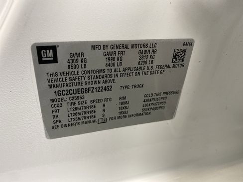 Used 2015 Chevrolet Silverado 2500 W/T image 4