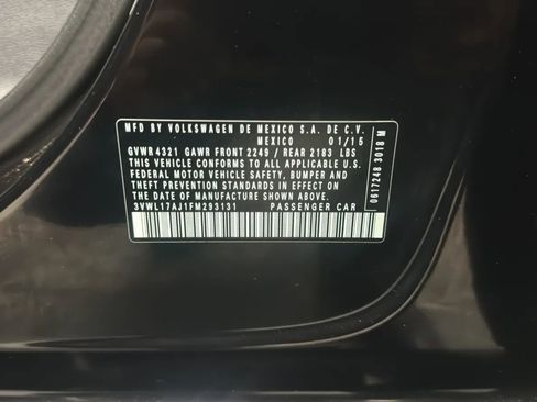 Used 2015 Volkswagen Jetta SEL FWD image 25