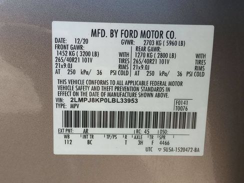 Certified 2023 Lincoln Nautilus AWD w/ Premium Package image 37
