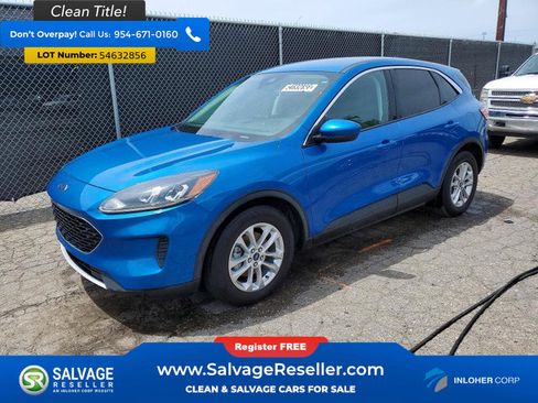 Used 2021 Ford Escape SE FWD image 1