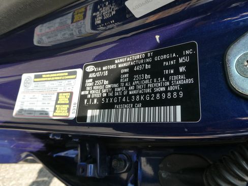 Used 2019 Kia Optima S w/ S Panoramic Sunroof Package FWD image 12