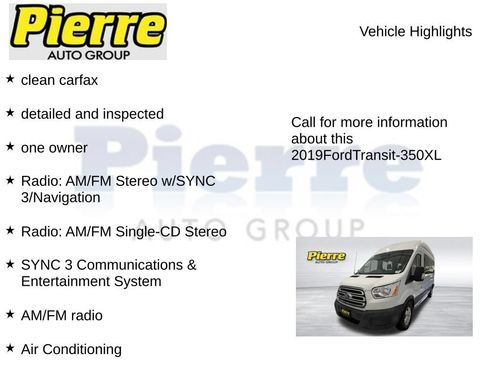 Used 2019 Ford Transit 350 XLT RWD image 7