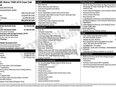 Used 2023 GMC Sierra 1500 AT4 w/ AT4 Premium Package AWD/4WD image 26