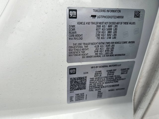 Used 2026 GMC Sierra 1500 Elevation w/ Elevation Select Package RWD image 12