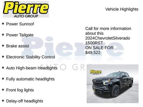 Used 2024 Chevrolet Silverado 1500 RST w/ Convenience Package II AWD/4WD image 14