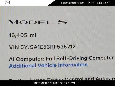 Used 2024 Tesla Model S AWD/4WD image 7