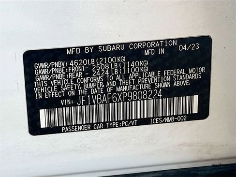 Used 2023 Subaru WRX Premium image 30