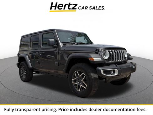 Used 2025 Jeep Wrangler Unlimited Sahara AWD/4WD image 1