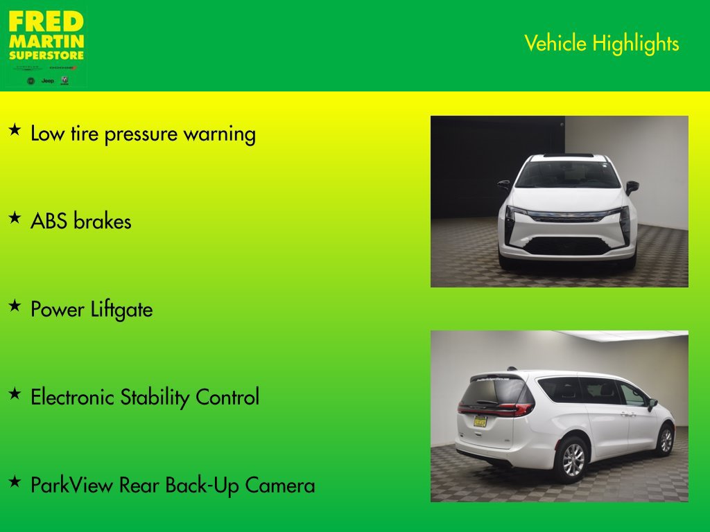 New 2027 Chrysler Pacifica Select w/ Family Tech Group AWD/4WD image 27