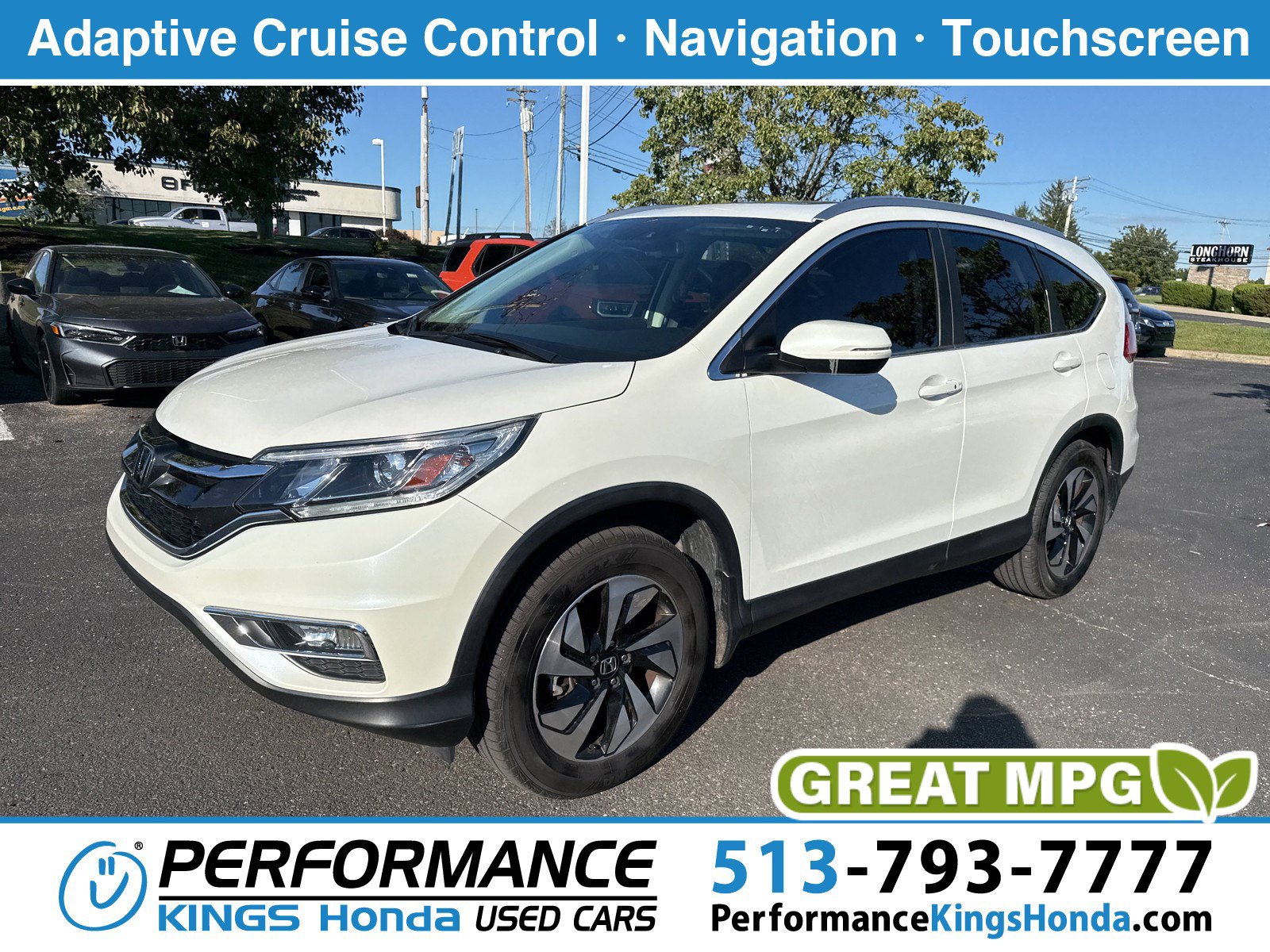 Used 2015 Honda CR-V Touring image 1