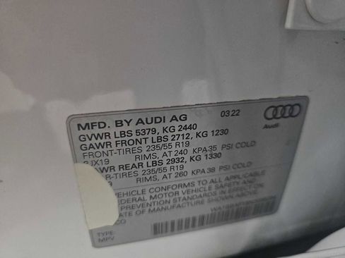 Used 2022 Audi Q5 2.0T Premium Plus w/ Premium Plus Package image 12