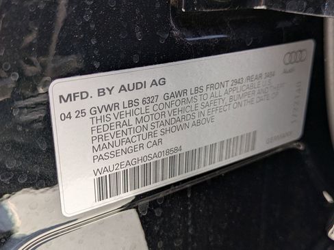 New 2025 Audi S6 e-tron Premium Plus image 17